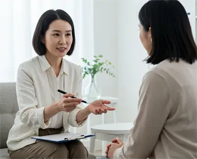 相談中のイメージ