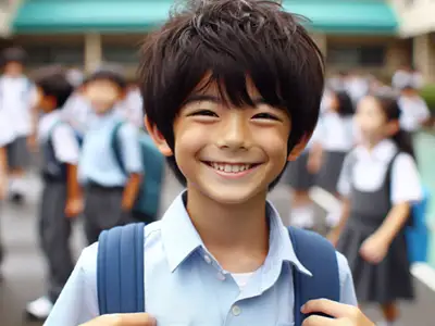 子どもの笑顔のイメージ