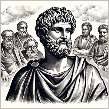 アリストテレスとその他の人々のイメージ
