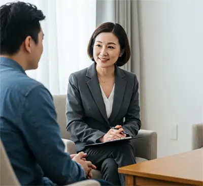 相談中のイメージ