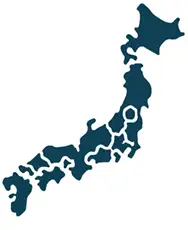 日本地図のイメージ